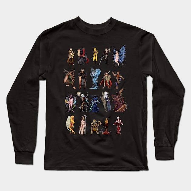 Gods Long Sleeve T-Shirt by ohmybatman